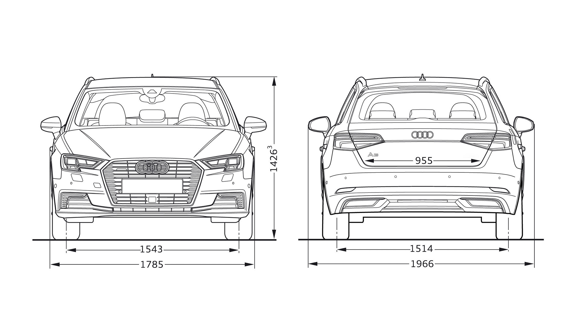 Afmetingen > A3 Sportback 40 etron redirect > A3 > Home > Audi Nederland